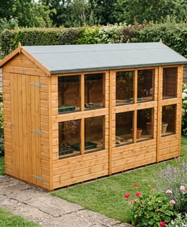 Power 10x4 Apex Potting Shed