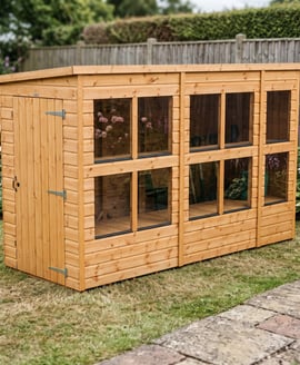 Power 10x4 Pent Potting Shed