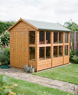 Power 10x6 Apex Potting Shed