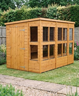 Power 10x6 Pent Potting Shed