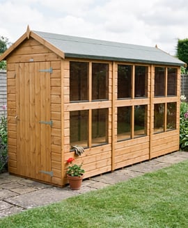 Power 14x4 Apex Potting Shed