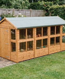 Power 14x6 Apex Potting Shed