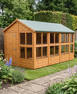 Power 14x8 Apex Potting Shed
