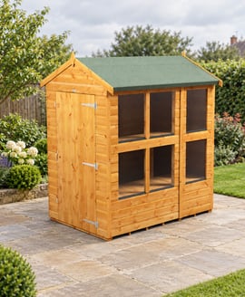 Power 6x4 Apex Potting Shed