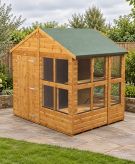 Power 6x8 Apex Potting Shed