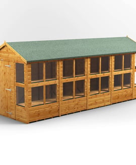 Power 18x6 Apex Potting Shed