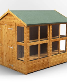6ft Wide Apex Potting Shed