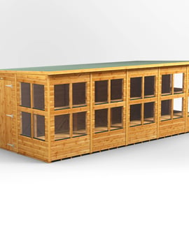 Power 18x8 Pent Potting Shed