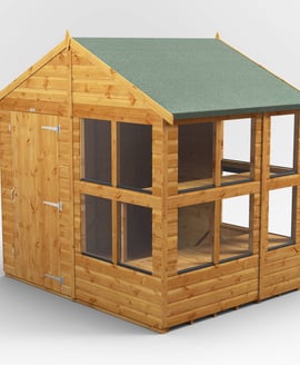 Power 6x8 Apex Potting Shed