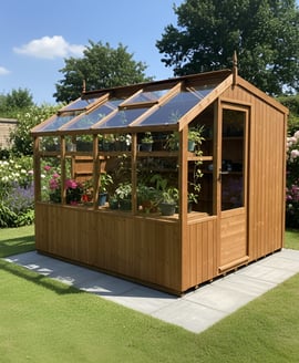 Swallow Rook 8x6 Wooden Potting Shed