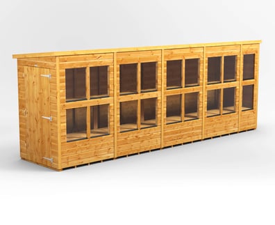 Power 18x4 Pent Potting Shed