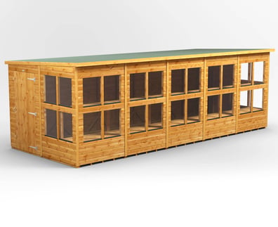 Power 20x8 Pent Potting Shed