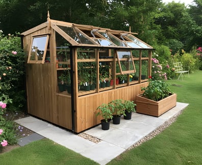 Swallow Jay 6x10 Wooden Potting Shed