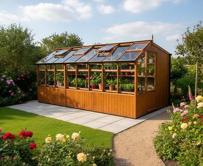 Swallow Rook 8x16 Wooden Potting Shed